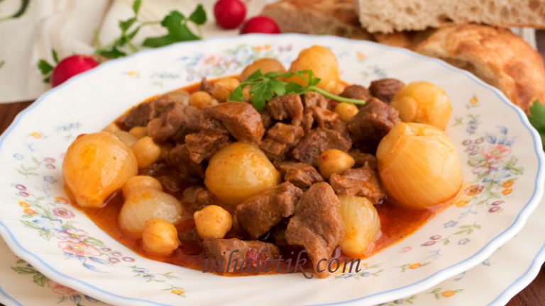 ZÜLBİYE (SOĞANLI ET YEMEĞİ )